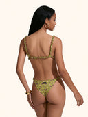 Bikini Donna Me fui Triangolo con Slip fisso Fantasia SW0240-X03