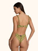 Bikini Donna Me fui Top con Slip Americano fisso Fantasia SW0241-X03