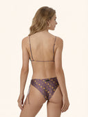 Bikini Donna Me Fui Triangolo con Slip regolabile Coprente Fantasia SW0250-X02