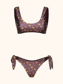 Women's Bikinis Me fui Fixed top with adjustable opaque briefs SW0252-X02