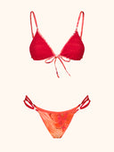 Bikini Donna Me fui Triangolo con Slip regolabile Fantasia SW0310-X12