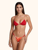 Bikini Donna Me fui Triangolo con Slip regolabile Fantasia SW0310-X12