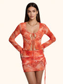 Women's long sleeve top Me fui Fantasy SW0316-X12