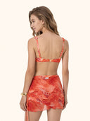 Women's short skirt Me fui Fantasy SW0317-X12