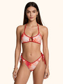 Bikini Donna Reverse Me Fui Top Regolabile con Slip Americano fisso Fantasia SW0321-X13