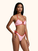 Women's Reverse Bikini Me Fui Adjustable Top with fixed American Briefs Pattern SW0321-X13