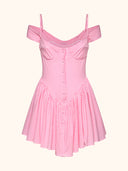 Vestito corto Donna Me fui Rosa SW0326-PK