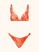 Bikini Donna Me fui Triangolo con Slip fisso Fantasia SW0330-X11