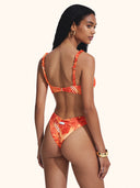Women's Bikinis Me fui Top with fixed American briefs Pattern SW0331-X11