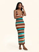 Long dress for women Me fui Multicolor SW0409-MC