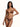 Bikini Donna Me Fui Triangolo con Slip fisso Fantasia SW0410-X21