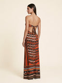 Vestito Lungo Donna Me Fui Fantasia SW0418-X21