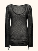 Short Women's Dress Me Fui Black SW0419-BK