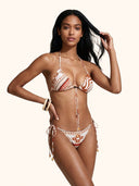 Bikini Donna Me Fui Triangolo con Slip Regolabile Fantasia SW0420-X23
