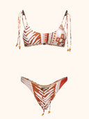 Women's Bikinis Me Fui Adjustable Top and Fixed American Briefs Fantasy SW0421-X23