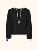 Camicia Donna Me fui Nera SW0427-BK