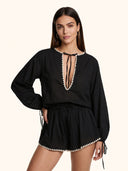 Camicia Donna Me fui Nera SW0427-BK