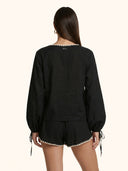 Camicia Donna Me fui Nera SW0427-BK