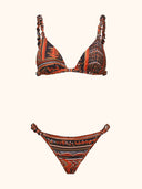 Women's Bikinis Me Fui Triangle with Fantasy Fixed Brief SW0440-X21