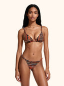 Bikini Donna Me Fui Triangolo con Slip Fisso Fantasia SW0440-X21