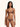 Bikini Donna Me Fui Triangolo con Slip Fisso Fantasia SW0440-X21