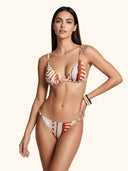 Bikini Donna Me Fui Triangolo con Slip Fisso Fantasia SW0440-X23