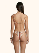 Bikini Donna Me Fui Triangolo con Slip Fisso Fantasia SW0440-X23