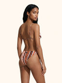 Bikini Donna Me Fui Triangolo con Slip regolabile Coprente Fantasia SW0450-X22