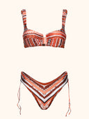 Women's Bikinis Me Fui Bra with Underwire and Opaque American Brief SW0451X22