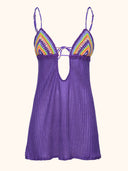 Vestito corto Donna Me fui Viola SW0506-PR