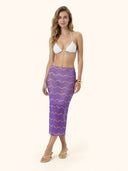 Women's midi skirt Me fui Fantasy SW0509-X33