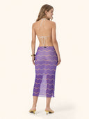 Women's midi skirt Me fui Fantasy SW0509-X33