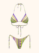 Bikini Donna Me fui Triangolo con Slip Perizoma Fantasia SW0520-X34