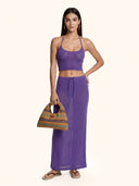 Top Donna Me fui Viola SW0527-PR