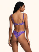 Women's Bikinis Me fui Top with fixed American briefs Pattern SW0531-X33