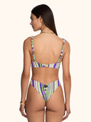 Women's Bikinis Me fui Top with fixed American briefs Pattern SW0531-X34