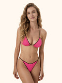 Women's Bikinis Me fui Triangle with adjustable briefs Fuchsia SW0617-FX