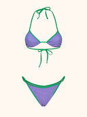 Women's Bikinis Me fui Triangle with adjustable slip Lilac SW0617-LC