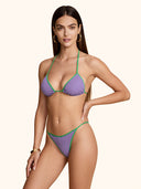 Women's Bikinis Me fui Triangle with adjustable slip Lilac SW0617-LC