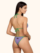 Women's Bikinis Me fui Triangle with adjustable slip Lilac SW0617-LC