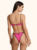 Bikini Donna Me fui Fascia con Slip regolabile Fucsia SW0619-FX