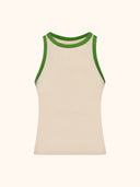 Canotta Donna Me Fui Beige SW0657-BG