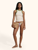 Canotta Donna Me Fui Beige SW0657-BG