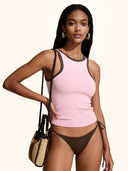 Women's Tank Top Me Fui Pink SW0657-PK