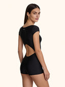 Women's Short Tracksuit Me Fui Black SW0716-BK