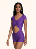 Women's Short Tracksuit Me Fui Purple SW0716-PR