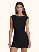 Short Women's Dress Me Fui Black SW0717-BK