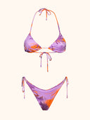 Bikini Donna Me Fui Triangolo con Slip Americano Regolabile Fantasia SW0800-X41