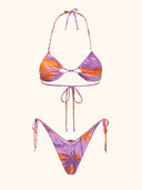 Bikini Donna Me Fui Triangolo con Slip Regolabile Fantasia SW0801-X41