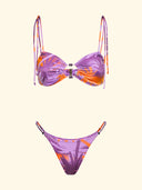 Bikini Donna Me Fui Top con Slip Regolabile Fantasia SW0802-X41